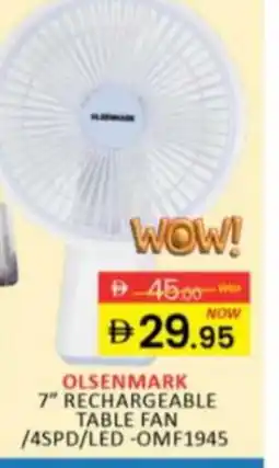 Al Madina OLSENMARK Fan offer