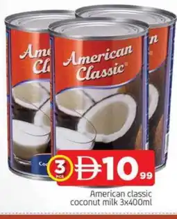 Al Madina AMERICAN CLASSIC Coconut Milk offer