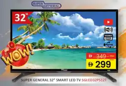 Al Madina Hypermarket Super general smart led tv SGLED32PS12T offer