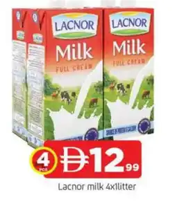 Al Madina LACNOR Full Cream Milk offer