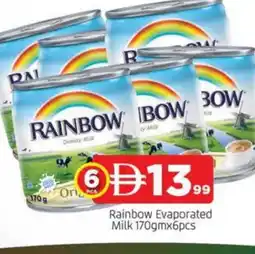 Al Madina RAINBOW Evaporated Milk offer