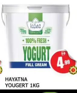 Al Madina HAYATNA Yoghurt offer