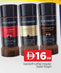 Al Madina DAVIDOFF Coffee offer