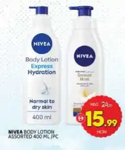 Al Madina Nivea Body Lotion & Cream offer
