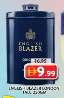 Grand Hyper Market ENGLISH BLAZER Talcum Powder offer