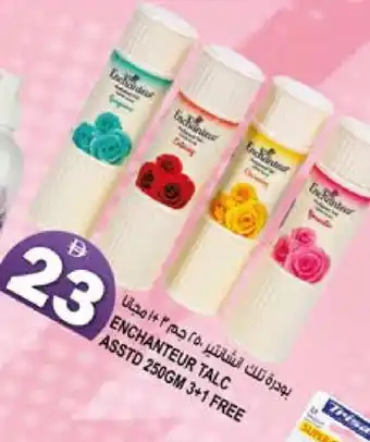 Hashim Hypermarket Enchanteur Talcum Powder offer