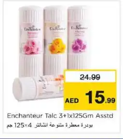 Nesto Enchanteur Talcum Powder offer