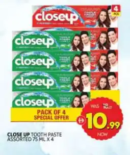 Al Madina CLOSE UP Toothpaste offer