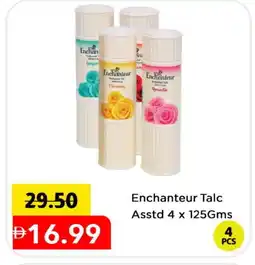 Mark & Save Enchanteur Talcum Powder offer