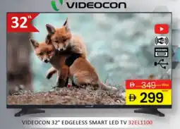 Al Madina Hypermarket Videocon edgeless smart led tv 32EL1100 offer