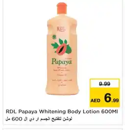 Last Chance RDL Body Lotion & Cream offer