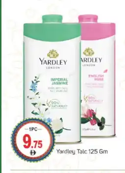 Talal Market YARDLEY Talcum Powder offer
