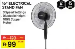 Al Madina Hypermarket Electrical stand fan offer