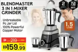 Al Madina Hypermarket Blendmaster 3 in 1 mixer grinder offer
