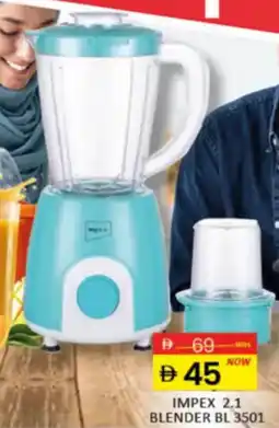 Al Madina Hypermarket Impex 2.1 blender bl 3501 offer