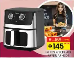 Al Madina Hypermarket Impex air fryer af 4304 offer