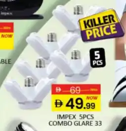 Al Madina Hypermarket Impex 5pcs combo glare 33 offer