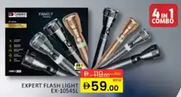 Al Madina Hypermarket Expert flash light EX-1054SL offer