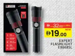 Al Madina Hypermarket Expert flashlight EX668SL offer