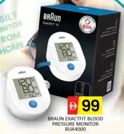 Al Madina Hypermarket Braun exactfit blood pressure monitor BUA4000 offer