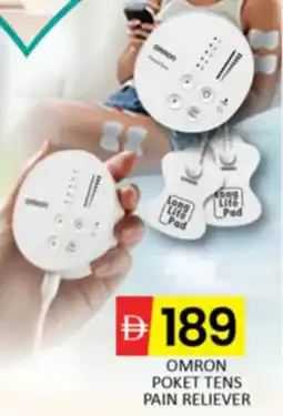 Al Madina Hypermarket Omron poket tens pain reliever offer