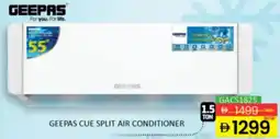 Al Madina Hypermarket Geepas cue split air conditioner GACS1825 offer