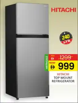Al Madina Hypermarket Hitachi top mount refrigerator HRTN5255 offer