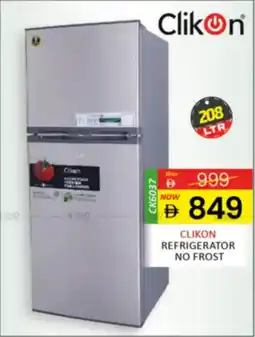 Al Madina Hypermarket Clikon refrigerator no frost CK6037 offer