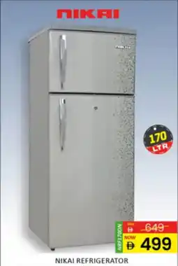Al Madina Hypermarket Nikai refrigerator NRF170DN offer