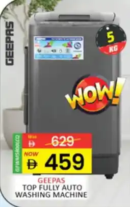 Al Madina Hypermarket Geepas top fully auto washing machine offer