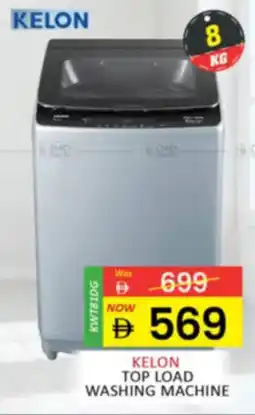 Al Madina Hypermarket Kelon top load washing machine KWT81DG offer