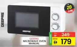 Al Madina Hypermarket Geepas microwave oven manual GMO1894 offer