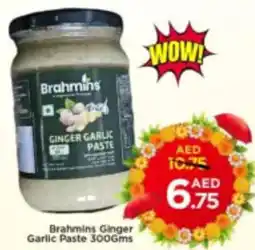 Mark & Save Brahmins Ginger Garlic Paste offer