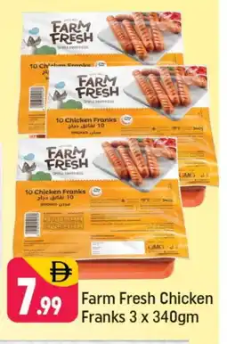 Shaklan FARM FRESH Chicken Franks offer
