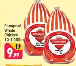 Shaklan FRANGOSUL Frozen Whole Chicken offer