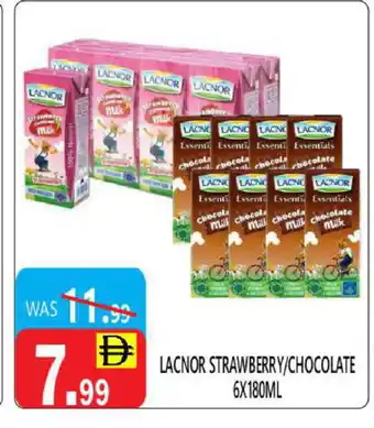 United Hypermarket LACNOR Flavoured Milk offer