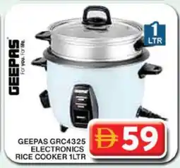 Grand Hyper Market GEEPAS Rice Cooker offer