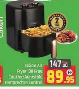 Mango Hypermarket LLC CLIKON Air Fryer offer