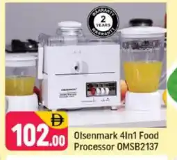 Shaklan OLSENMARK Food Processor offer