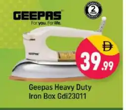 Shaklan GEEPAS Ironbox offer