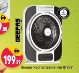 Shaklan GEEPAS Fan offer