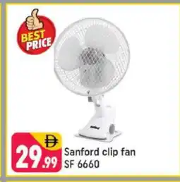 Shaklan SANFORD Fan offer