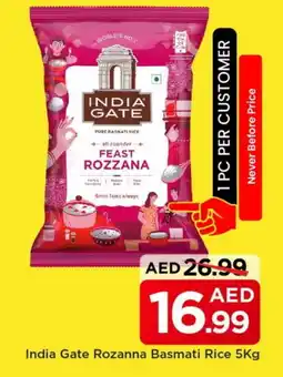 Mark & Save INDIA GATE Basmati / Biryani Rice offer