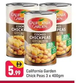 Shaklan CALIFORNIA GARDEN Chick Peas offer