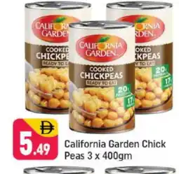 Shaklan CALIFORNIA GARDEN Chick Peas offer