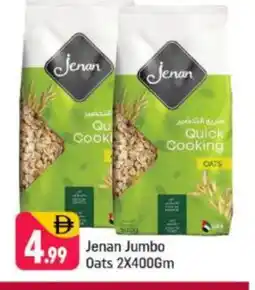 Shaklan JENAN Oats offer