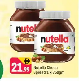 Shaklan NUTELLA Chocolate Spread offer