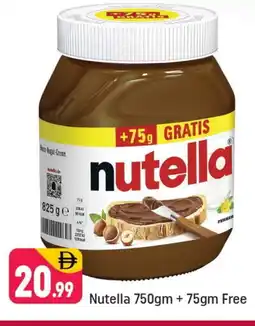 Shaklan NUTELLA Chocolate Spread offer