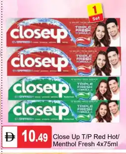 Talal Market CLOSE UP Toothpaste offer