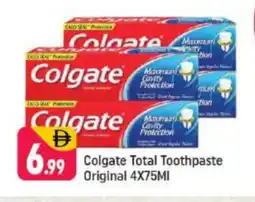 Shaklan COLGATE Toothpaste offer